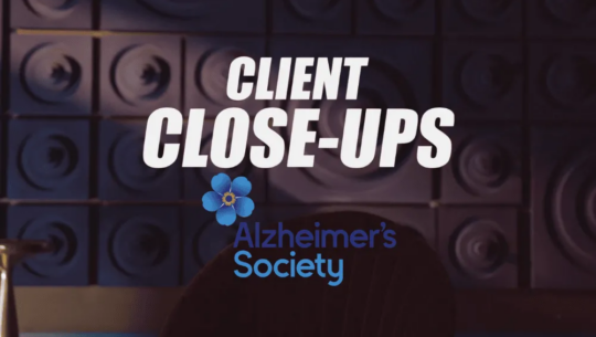 Client Close-Up with Aidan Forman from Alzheimer’s Society