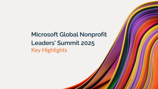 Microsoft Global Nonprofit Leaders’ Summit 2025: Key Highlights