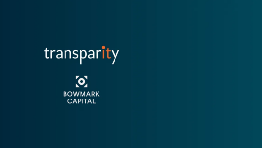 Transparity agrees significant investment from private equity firm Bowmark Capital